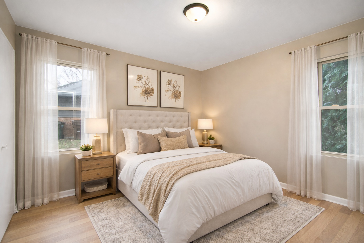 310 Nassau Street Park Forest, IL 60466 - Photo 11 of 19 a bedroom with a bed and a window