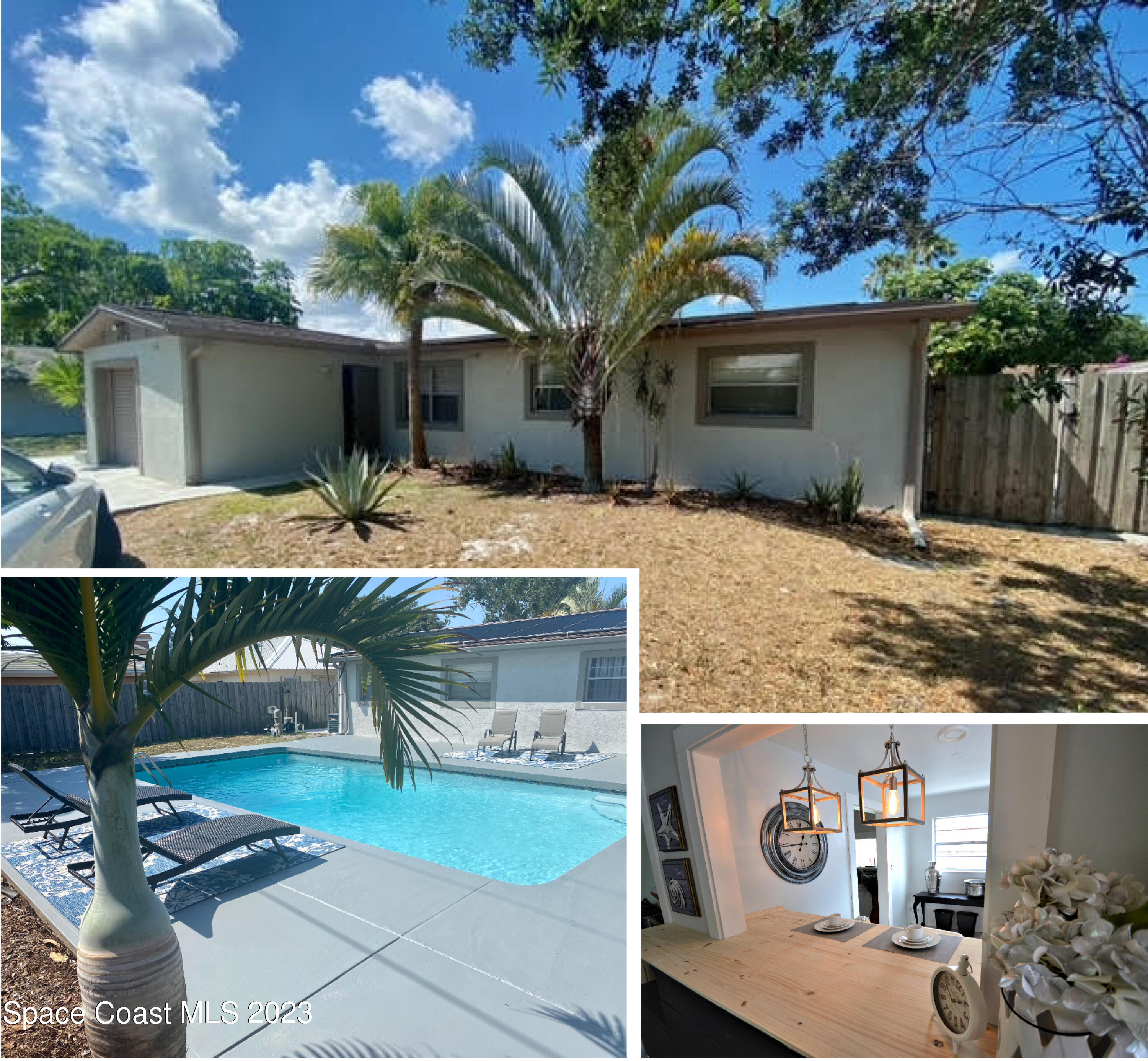 2785 Locksley Road Melbourne, FL 32935 - Photo 1 of 34 a house with trees in front of it