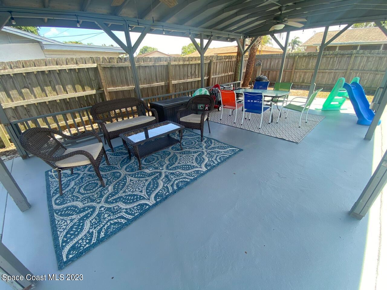 2785 Locksley Road Melbourne, FL 32935 - Photo 14 of 34 a view of outdoor seating