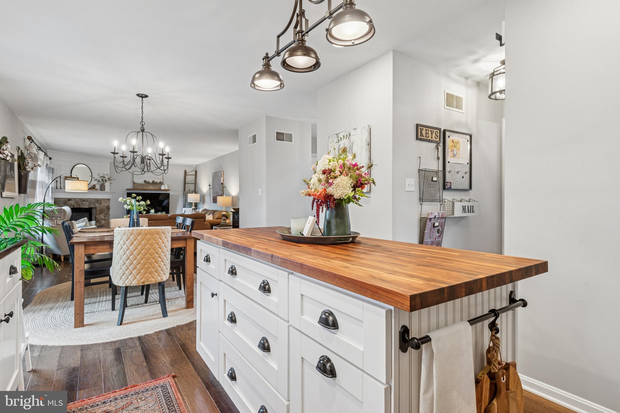 15 Limestone Court Lititz, PA 17543 - Photo 21 of 59 a view of kitchen island dining table and chairs