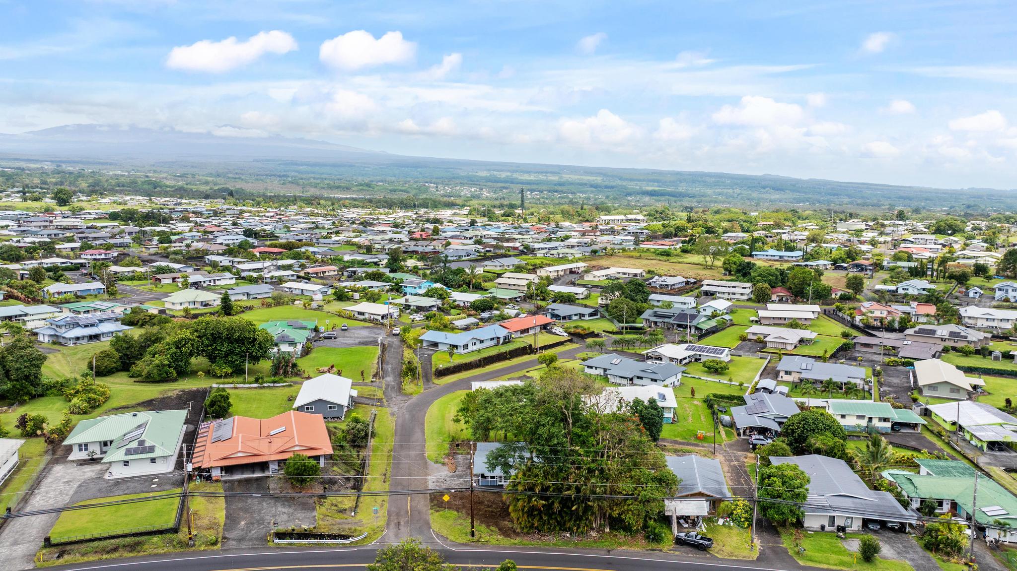 446 Ainaola Drive Hilo, HI 96720 - Photo 30 of 30 an aerial view of residential houses with outdoor space