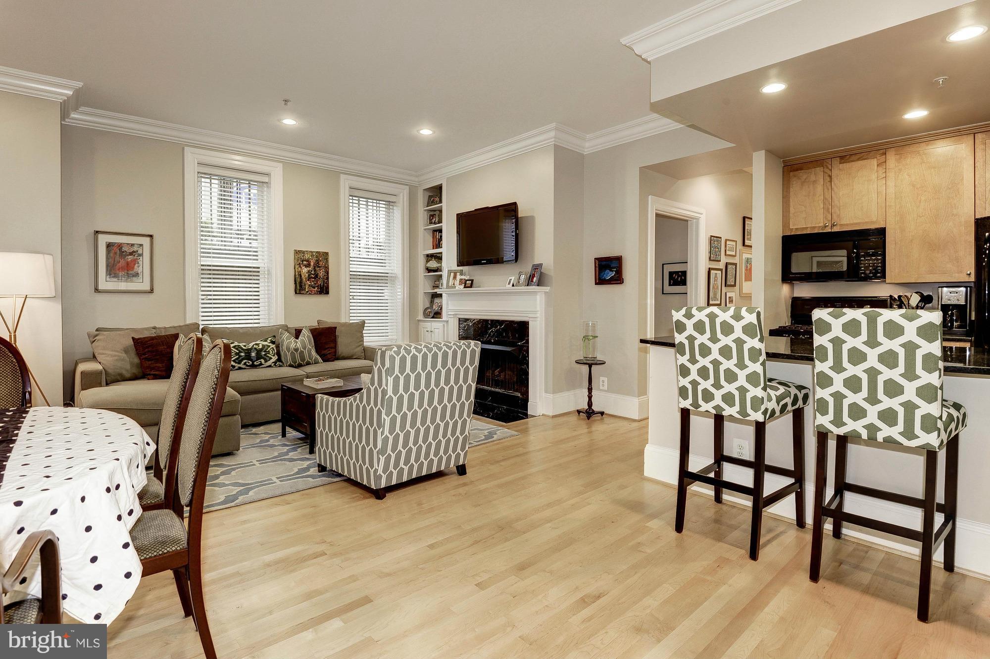 1520 O Street Northwest, Unit T3 Washington, DC 20005 - Photo 1 of 23 Beautiful open layout