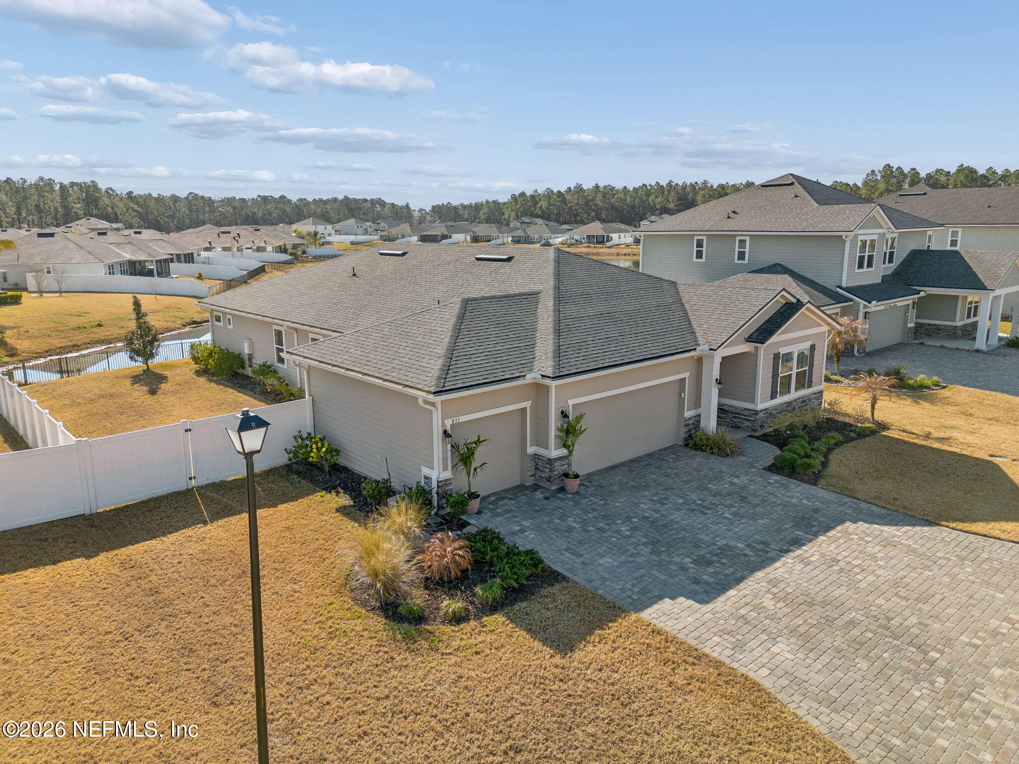 855 Flach Drive St. Johns, FL 32259 - Photo 66 of 75 Aerial Front Yard