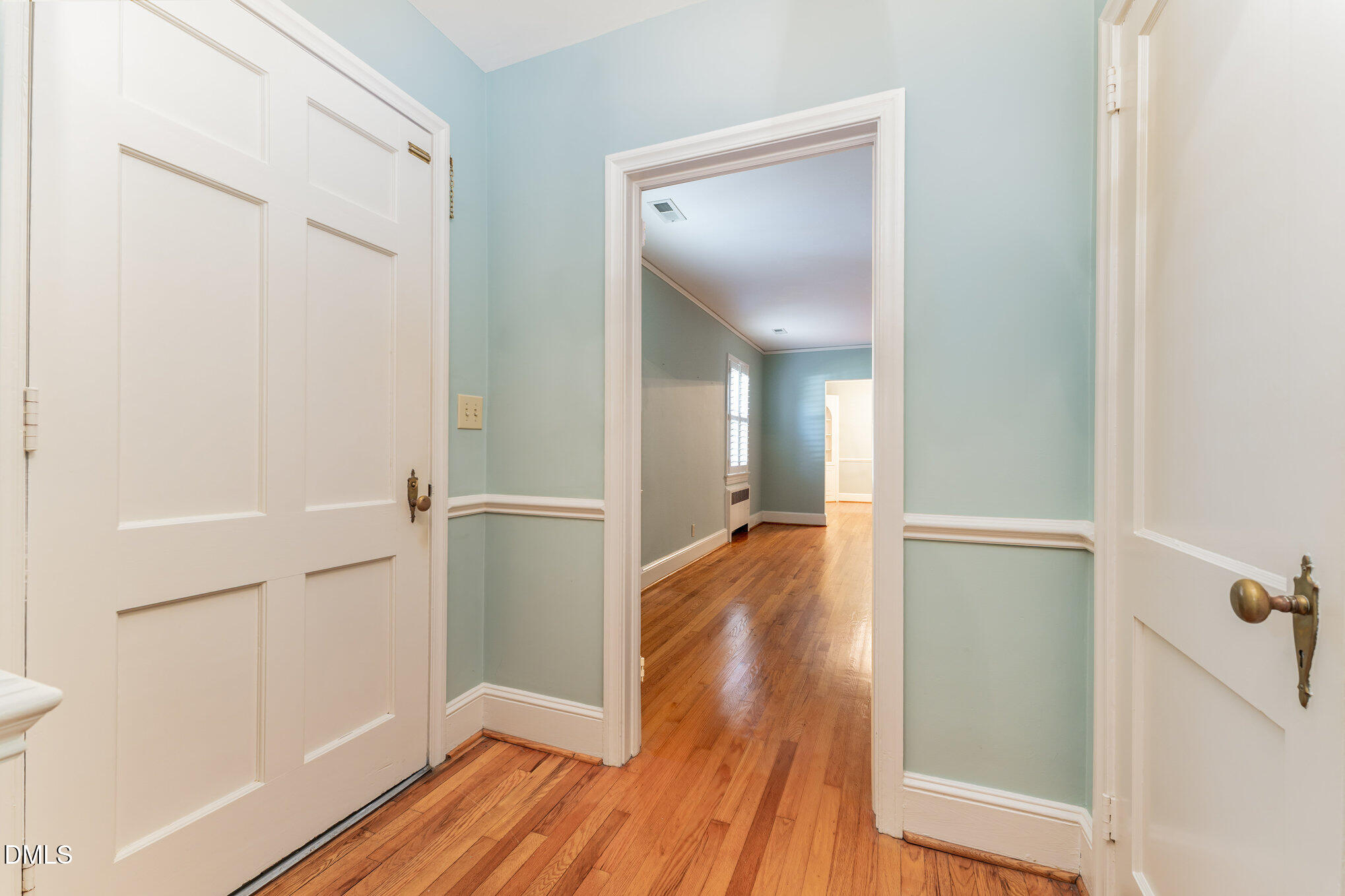 113 West Riverside Drive Smithfield, NC 27577 - Photo 34 of 43 a view of a hallway with wooden floor