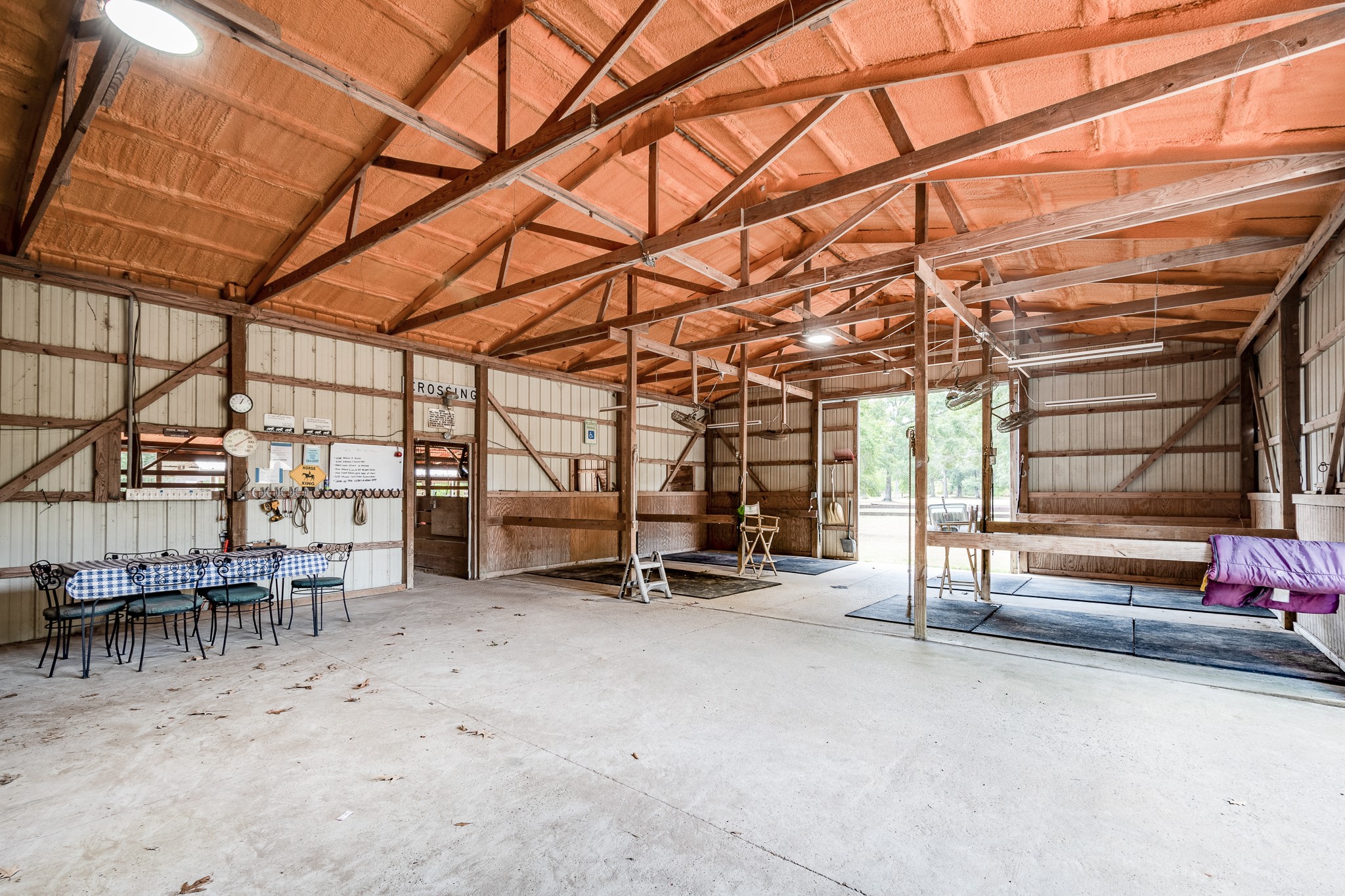 16410 Farm To Market 1485 Conroe, TX 77302 - Photo 42 of 47 a view of a room with furniture and a garage