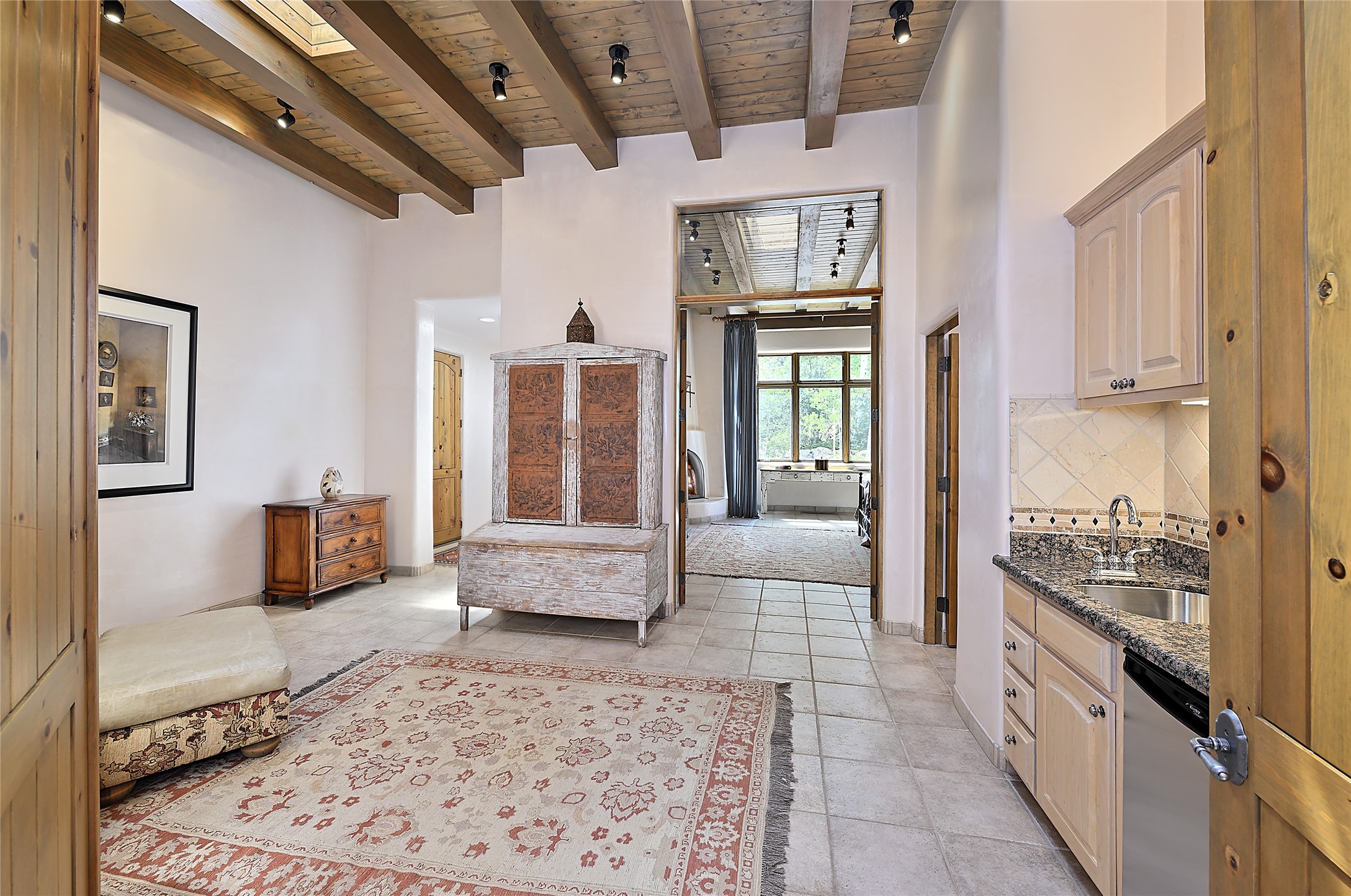 409 Brownell-Howland Road Santa Fe, NM 87501 - Photo 45 of 66 Guest Suite/Attached Casita with Private Entry