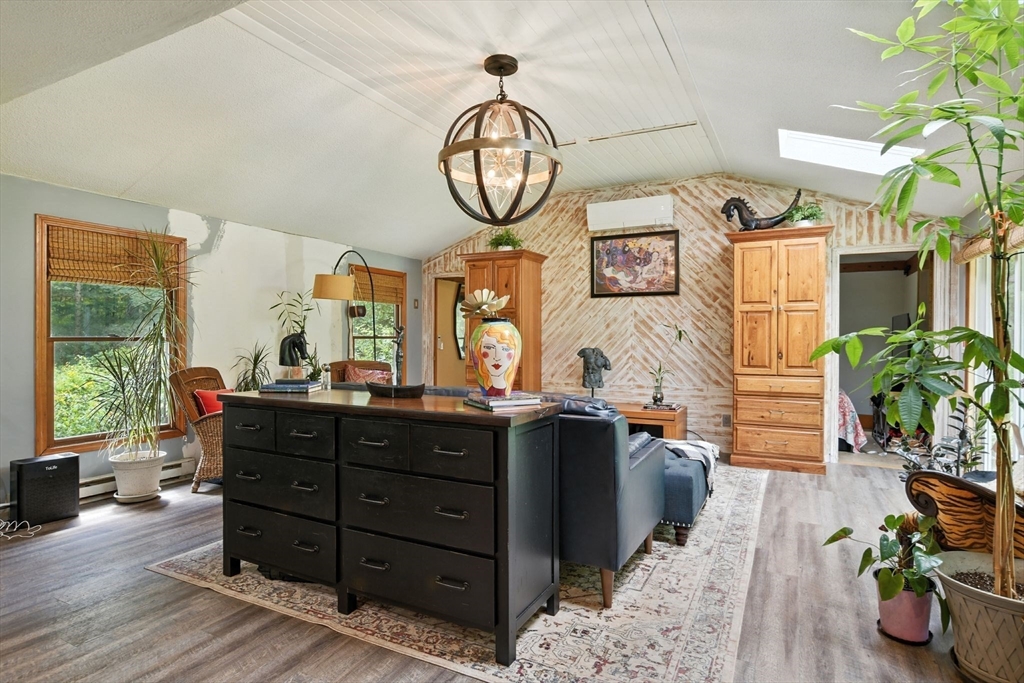 68 Stagecoach Road West Brookfield, MA 01585 - Photo 21 of 40 a living room with wooden furniture and a large window