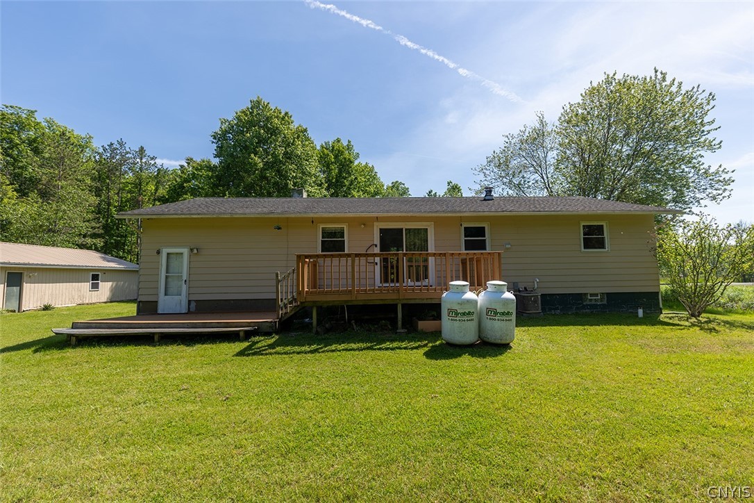 927 Marsh Mill Road Sullivan, NY 13082 - Photo 23 of 28 back exterior and shows you just how long the gar