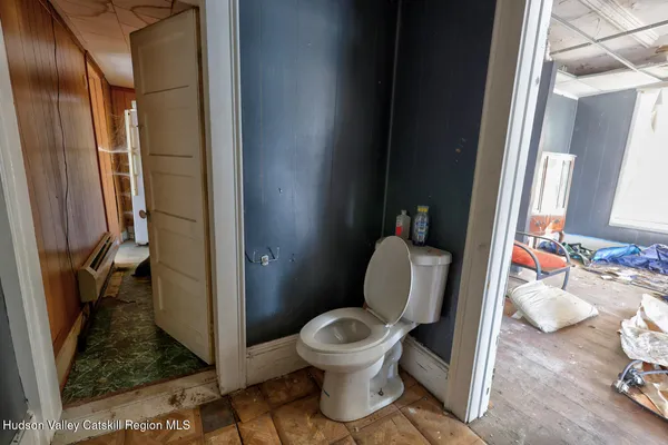 a room with furniture and window