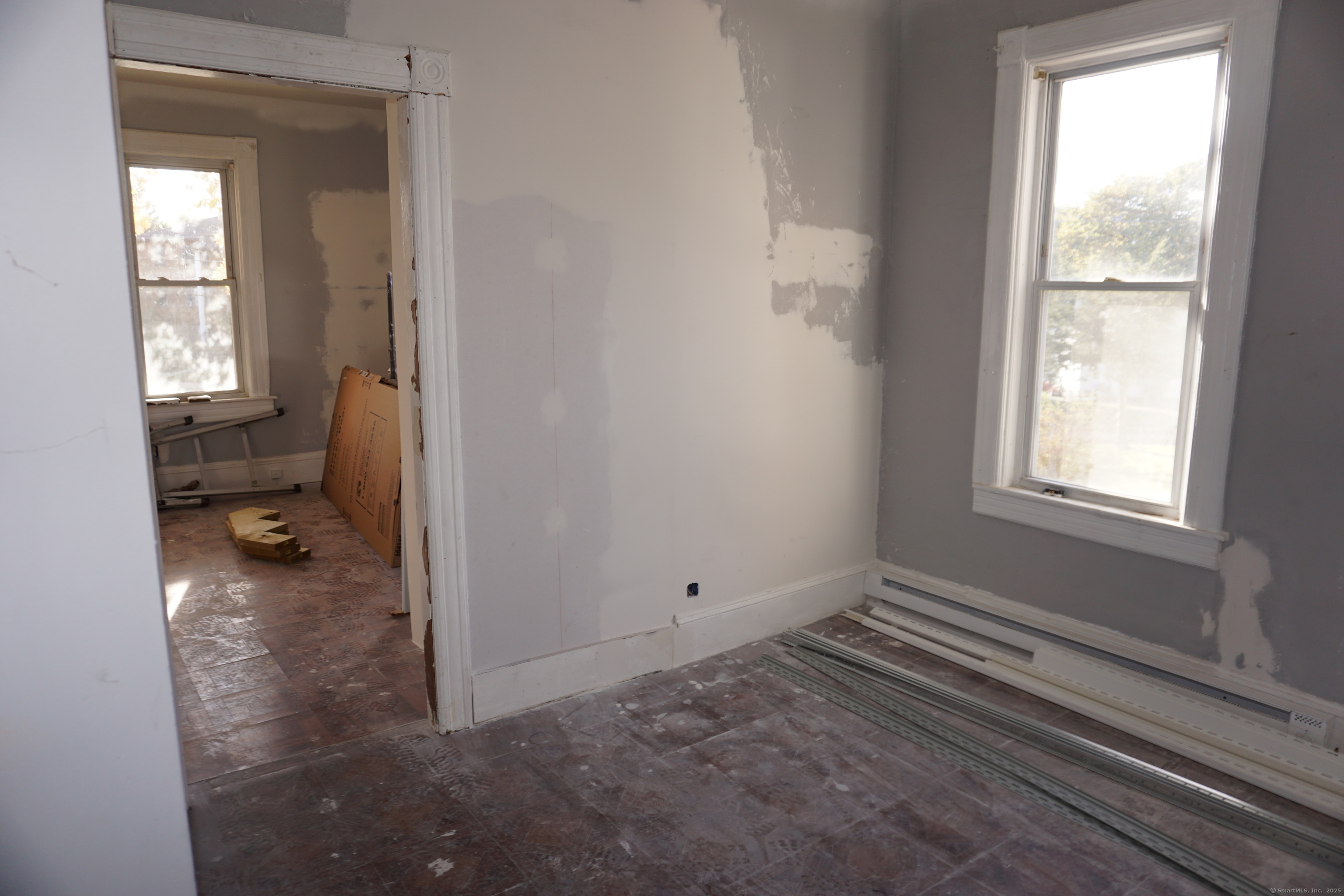 69 Gates Street Holyoke, MA 01040 - Photo 11 of 13 a view of a room that has a window in it