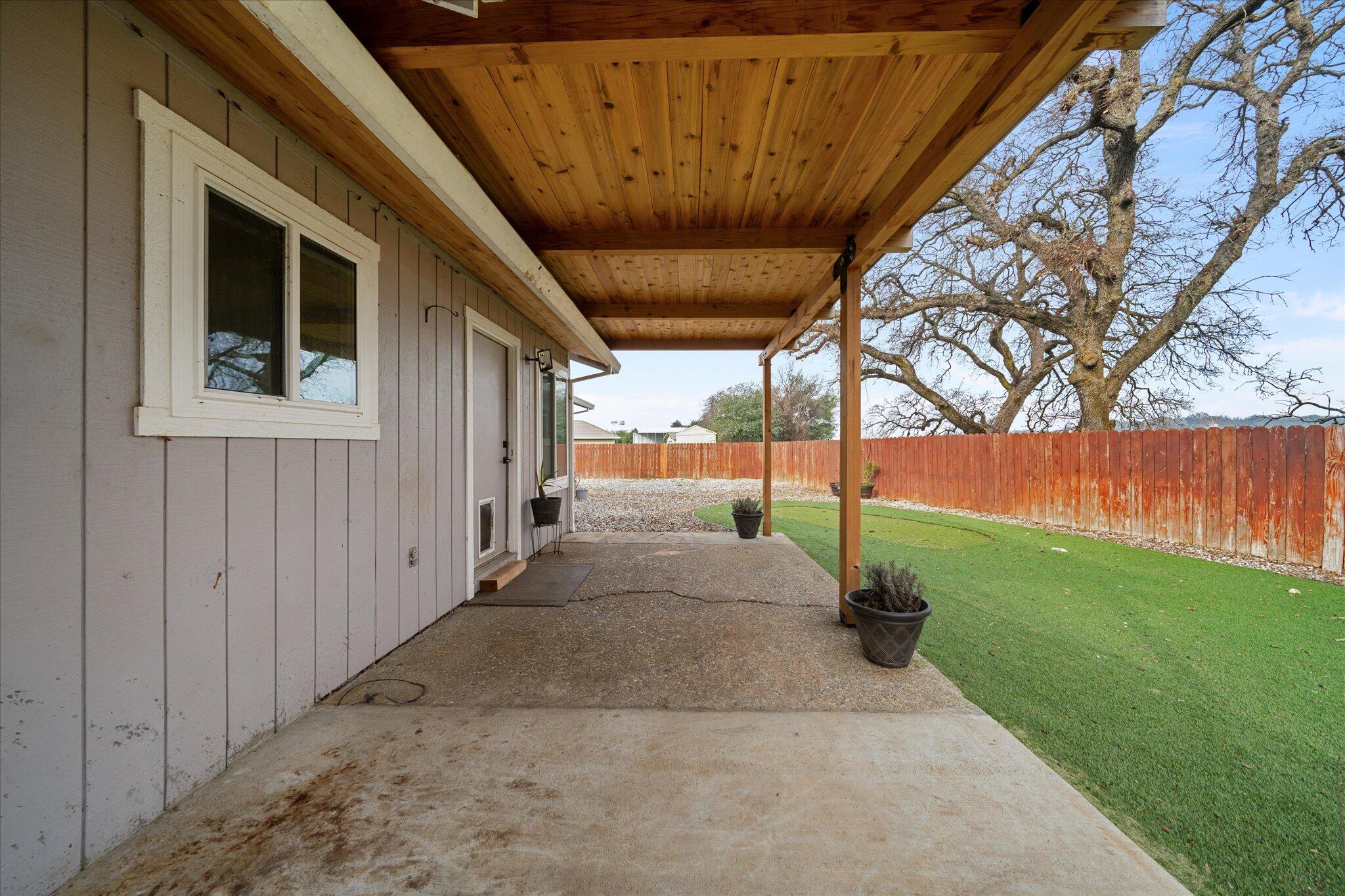 13770 Lisa Way Red Bluff, CA 96080 - Photo 29 of 43 a view of a porch with garden