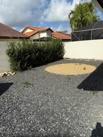 a view of outdoor space and yard