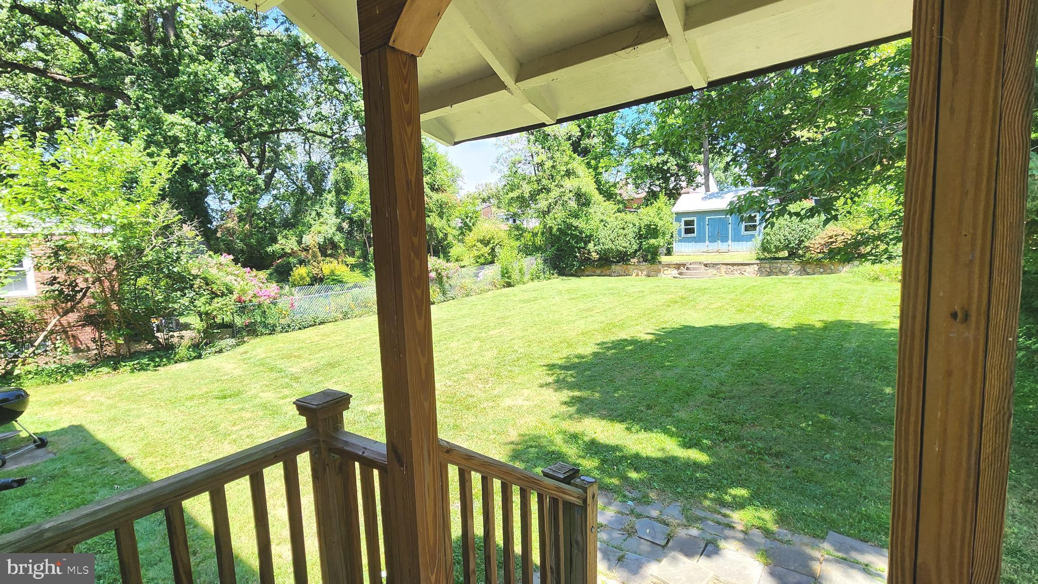 2703 Elnora Street Silver Spring, MD 20902 - Photo 33 of 57 Yard View from the Porch