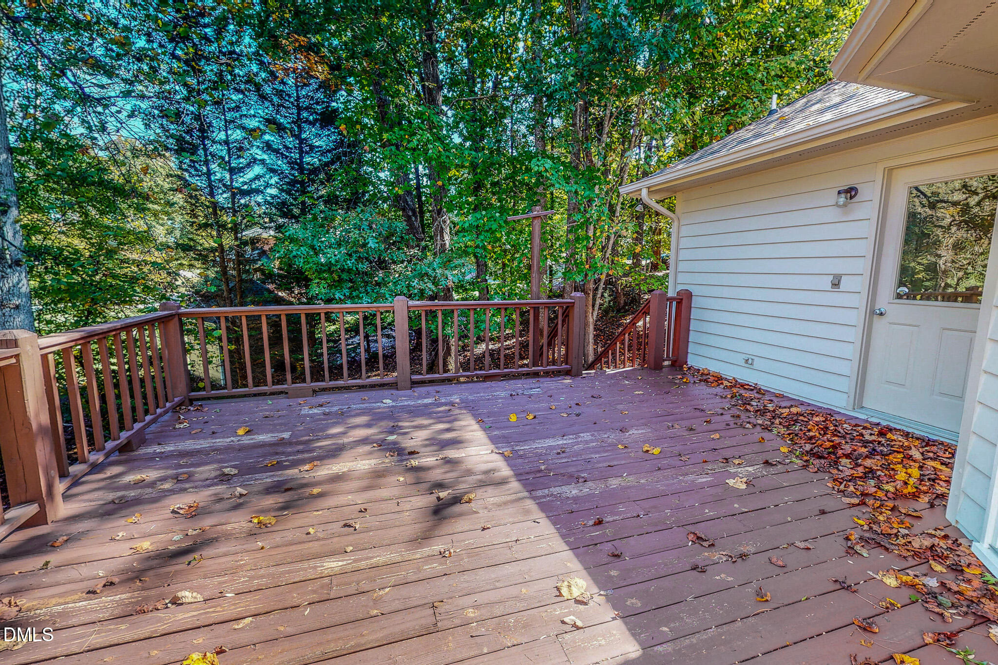 11 Denada Path Roxboro, NC 27574 - Photo 54 of 62 a view of a backyard with a deck