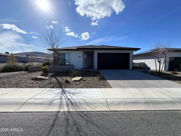 a view of a house with a patio