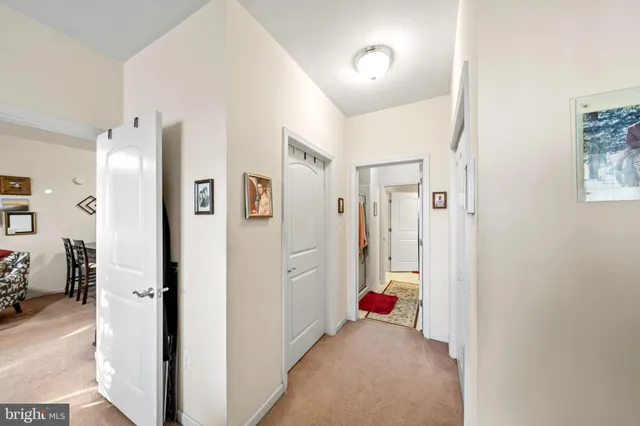 a view of a walk in closet