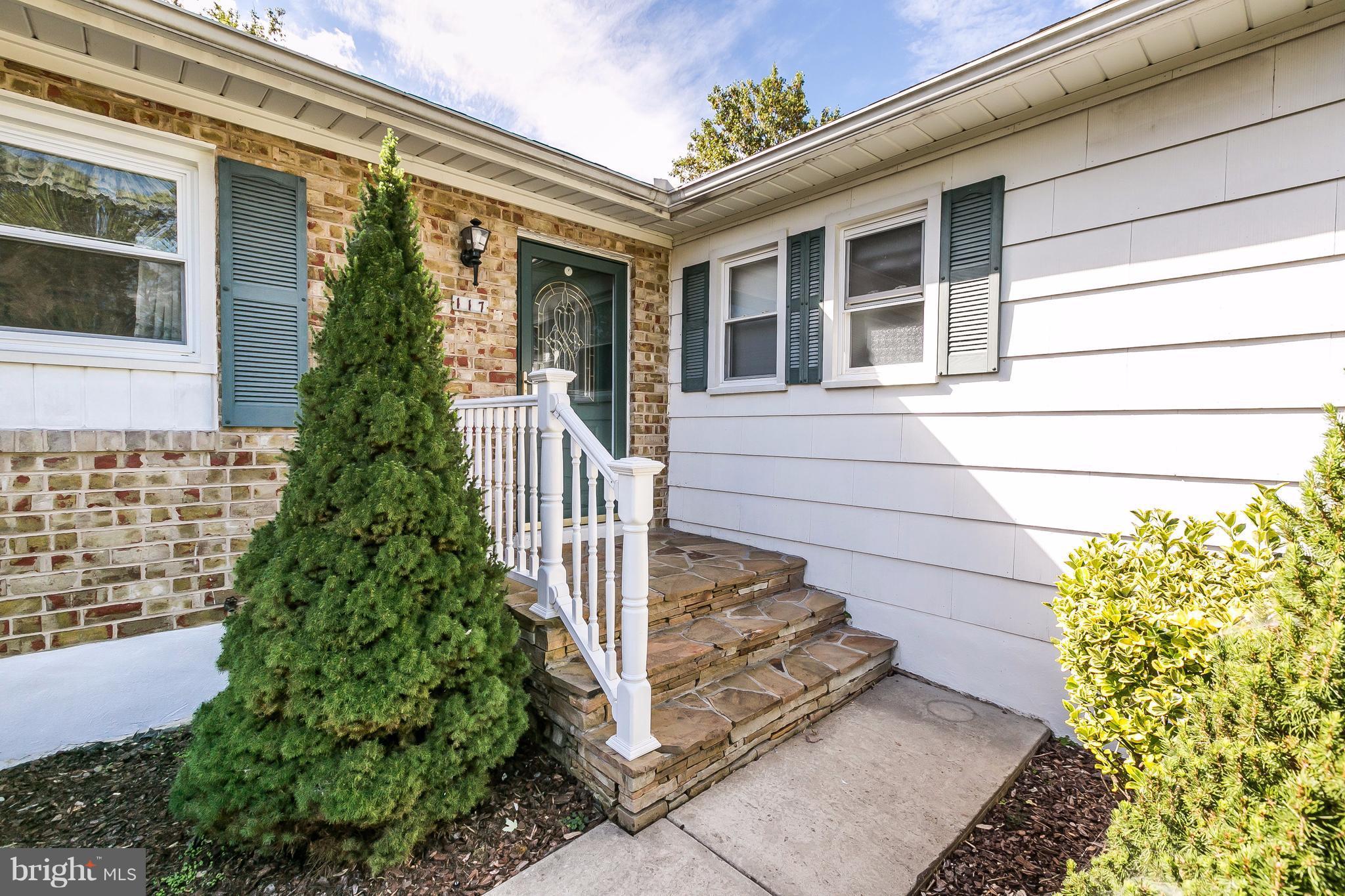 117 Northway Road Reisterstown, MD 21136 - Photo 2 of 25 INVITING ENTRY/GREAT LANDSCAPING