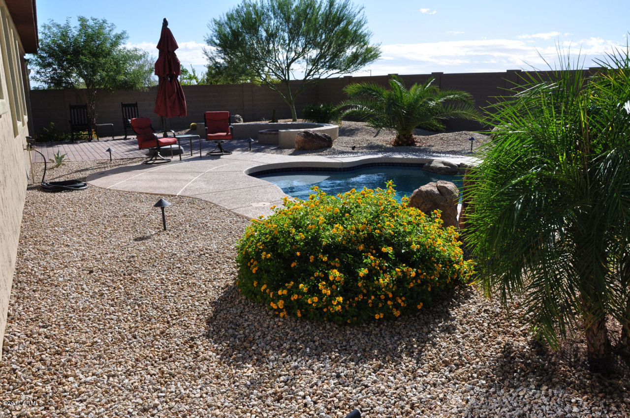 15849 West Berkeley Road Goodyear, AZ 85395 - Photo 35 of 37 Backyard View looking East
