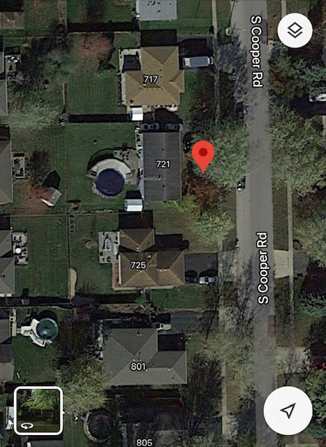 721 South Cooper Road New Lenox, IL 60451 - Photo 10 of 10 an aerial view of a house with backyard