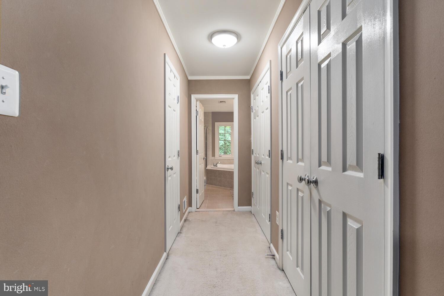 3730 Lions Field Road Triangle, VA 22172 - Photo 38 of 50 Primary hallway with entry to 3 closets