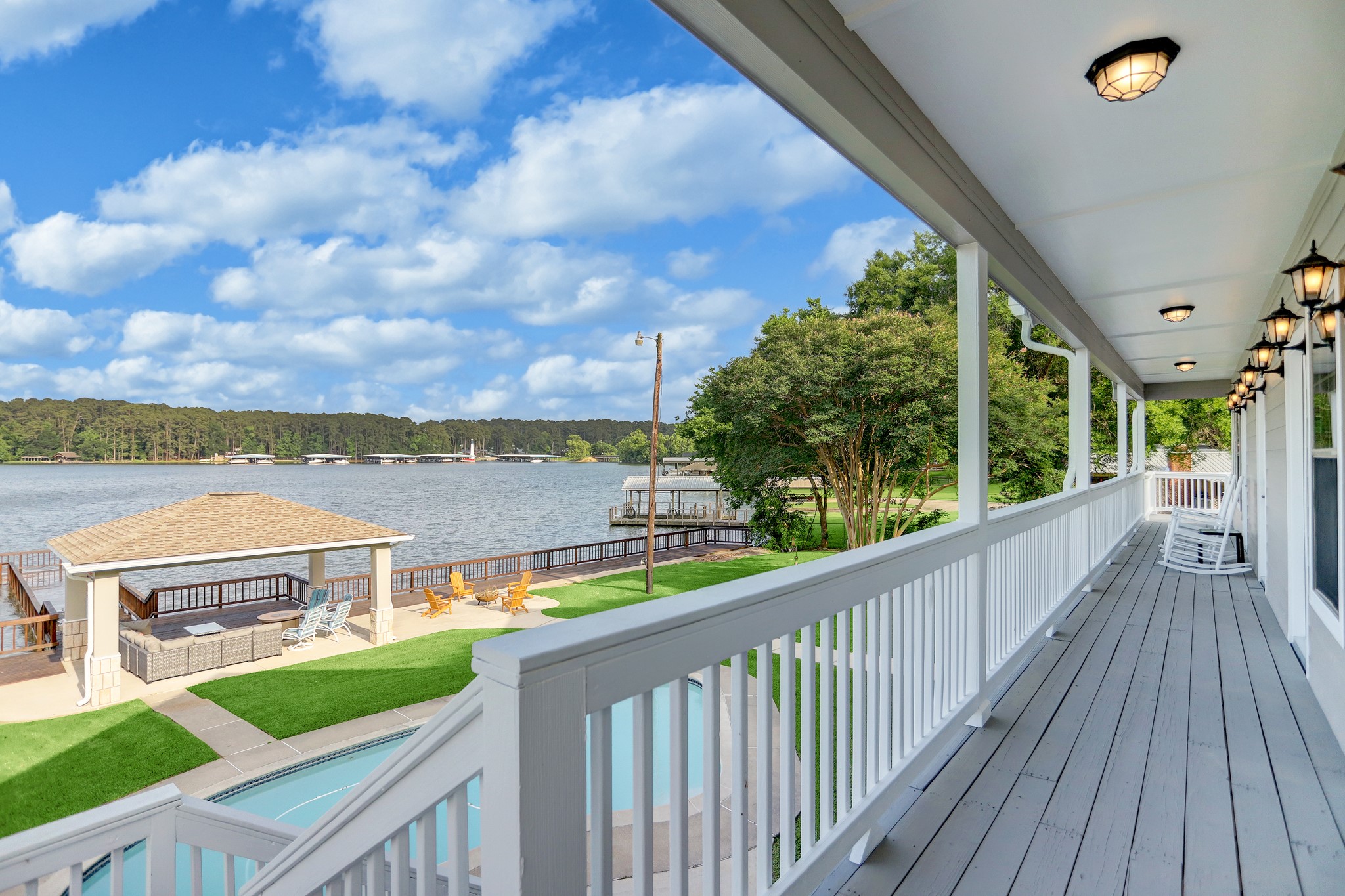14362 Calvary Road Willis, TX 77318 - Photo 26 of 44 a view of a city from a balcony