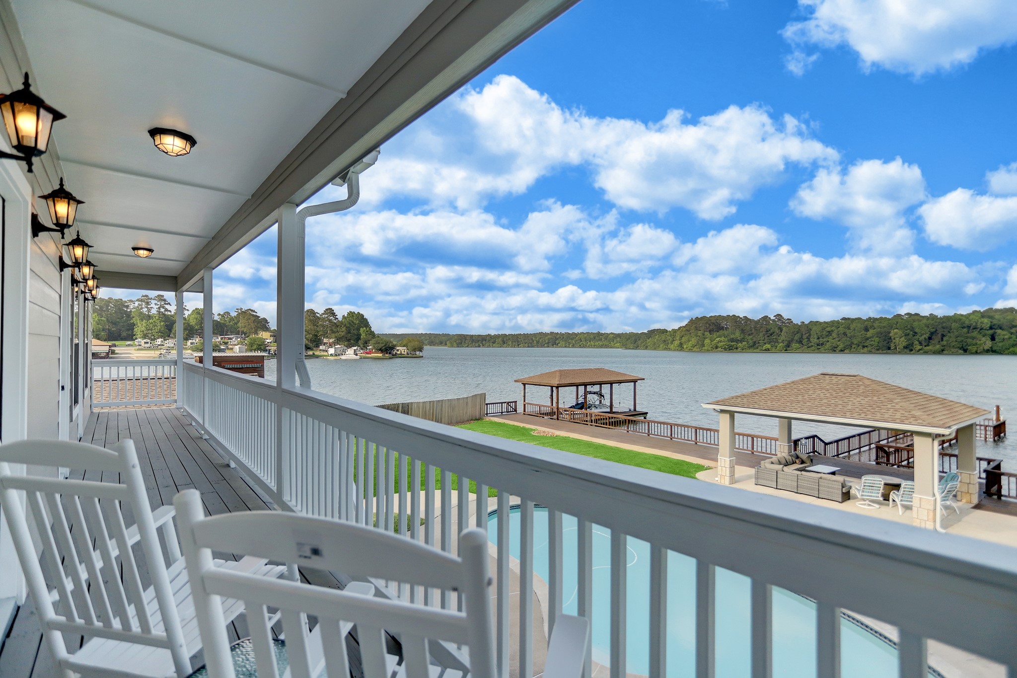 14362 Calvary Road Willis, TX 77318 - Photo 27 of 44 a view of city from a balcony