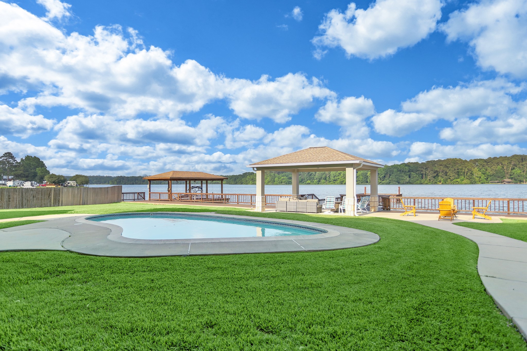 14362 Calvary Road Willis, TX 77318 - Photo 28 of 44 a view of a swimming pool and outdoor space