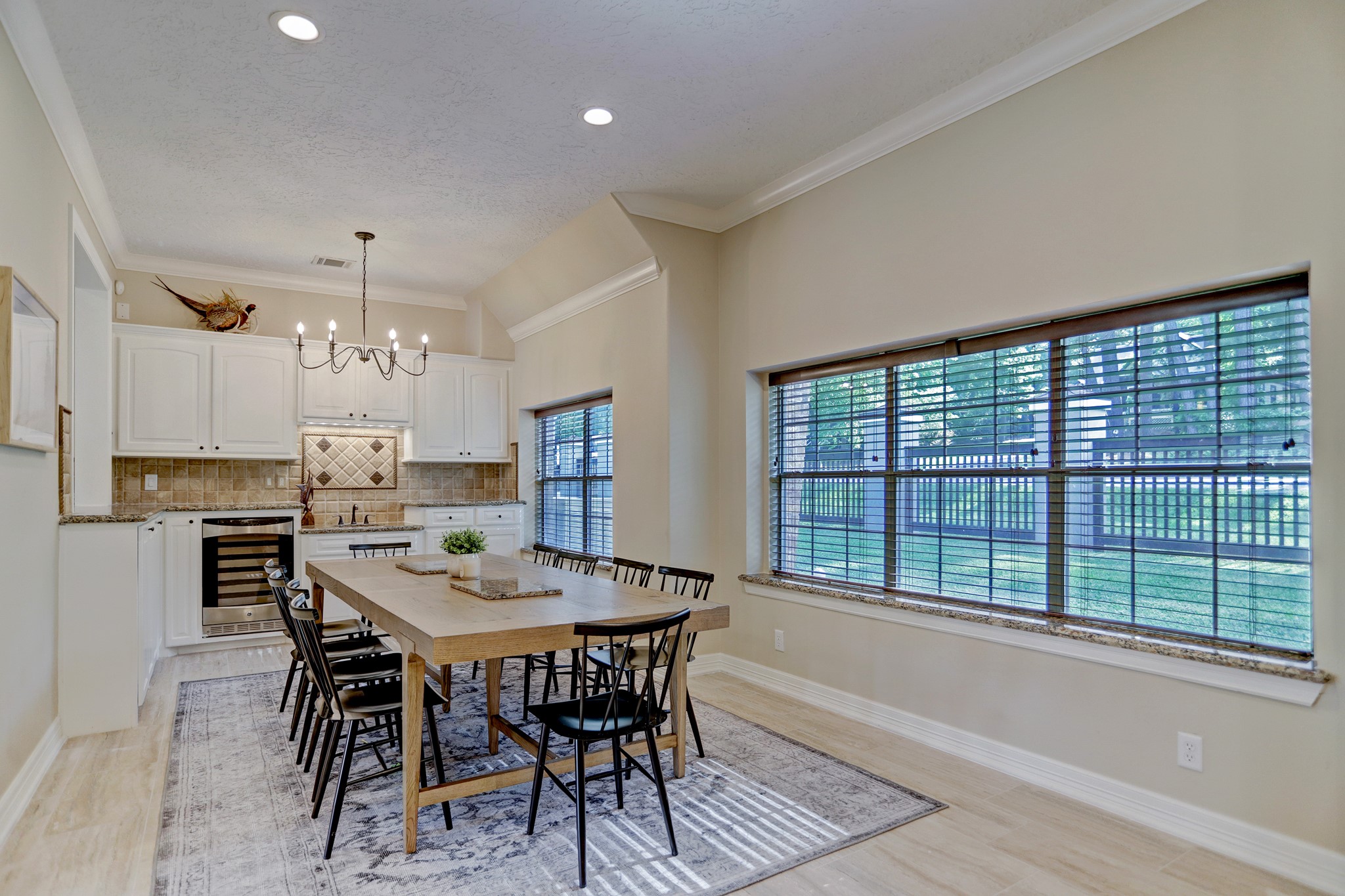 14362 Calvary Road Willis, TX 77318 - Photo 7 of 44 a view of a dining room with furniture window and outside view