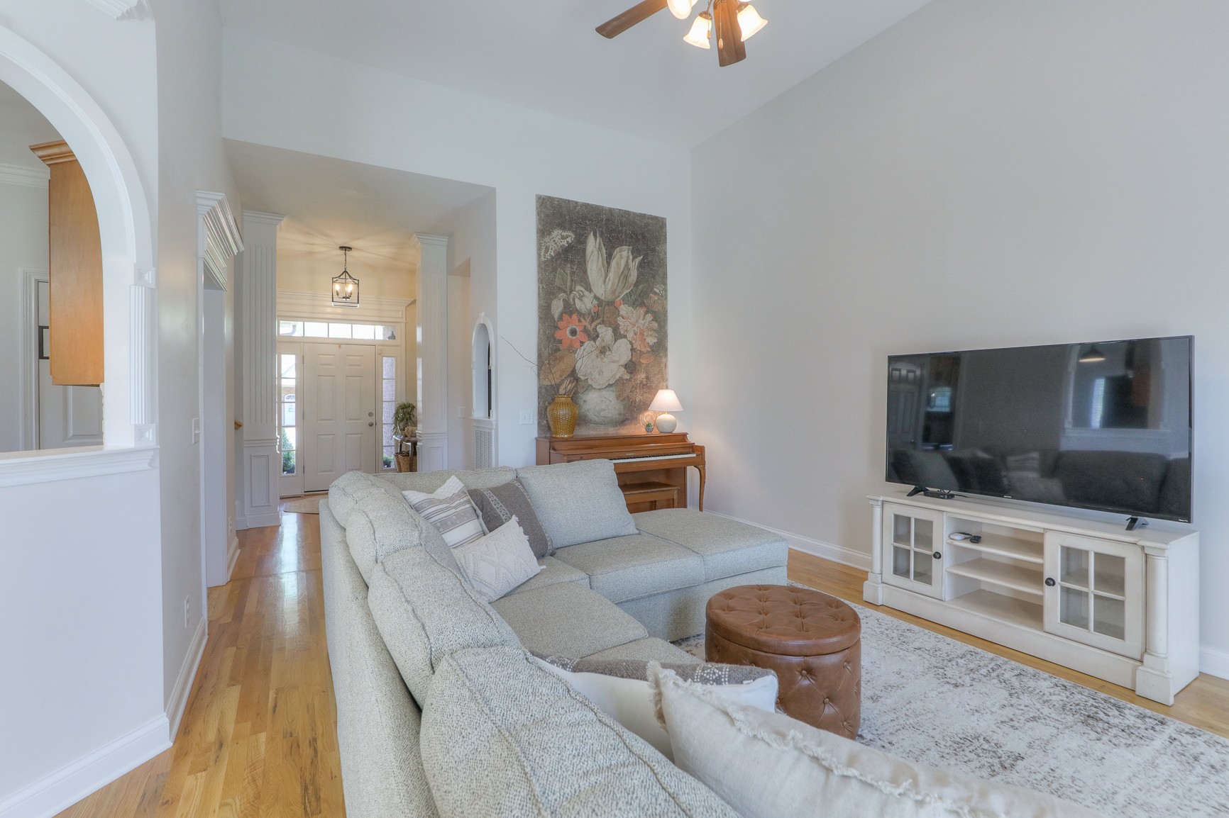 711 Heritage Road Lebanon, TN 37087 - Photo 11 of 49 a living room with furniture and a flat screen tv