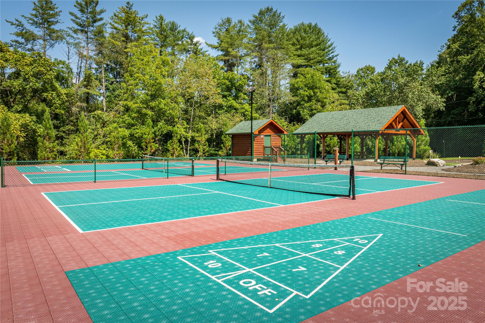 1038 Round Rock Road, Unit 49/50 Lenoir, NC 28645 - Photo 43 of 46 a view of a volley ball court