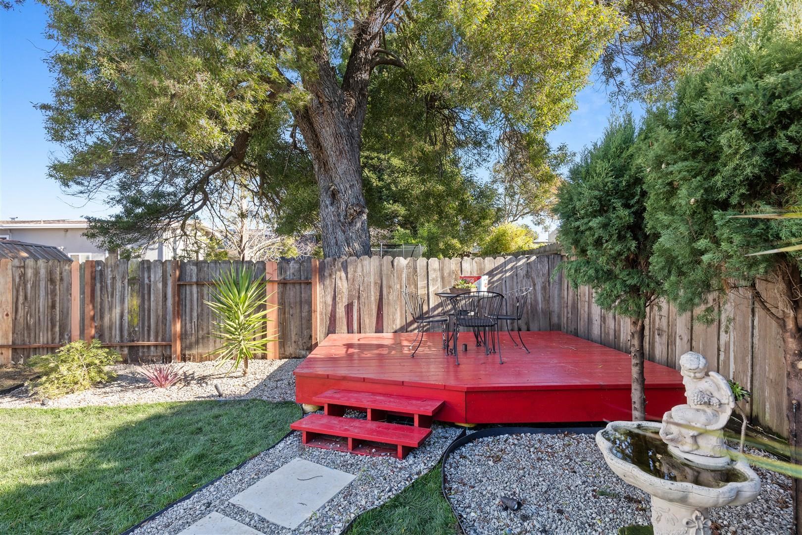 1524 Blake Street Berkeley, CA 94703 - Photo 8 of 59 Fenced backyard with a deck