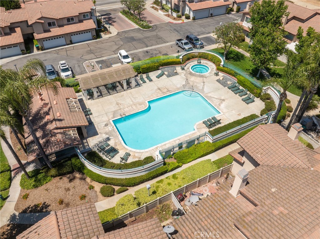 3707 Calle Curacso Riverside, CA 92503 - Photo 42 of 43 an aerial view of a house with a ocean view