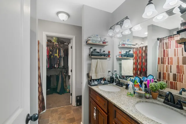 a view of a kitchen and dining room