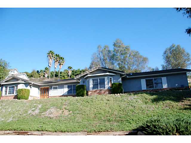 520 Amigos Road Ramona, CA 92065 - Photo 1 of 17 Sits on hill on high side of street. Nice Views. Brick trim on front exterior.