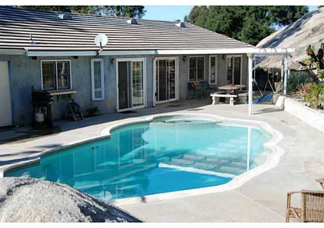 520 Amigos Road Ramona, CA 92065 - Photo 16 of 17 Pool solar heated. Spa gas heated.
