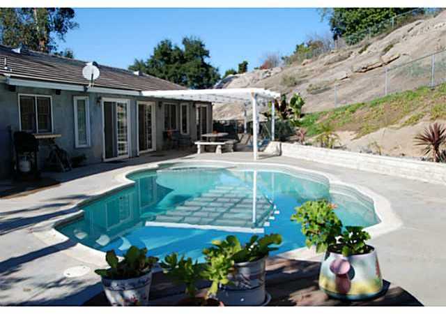 520 Amigos Road Ramona, CA 92065 - Photo 17 of 17 Patio cover is reflected in pool.
