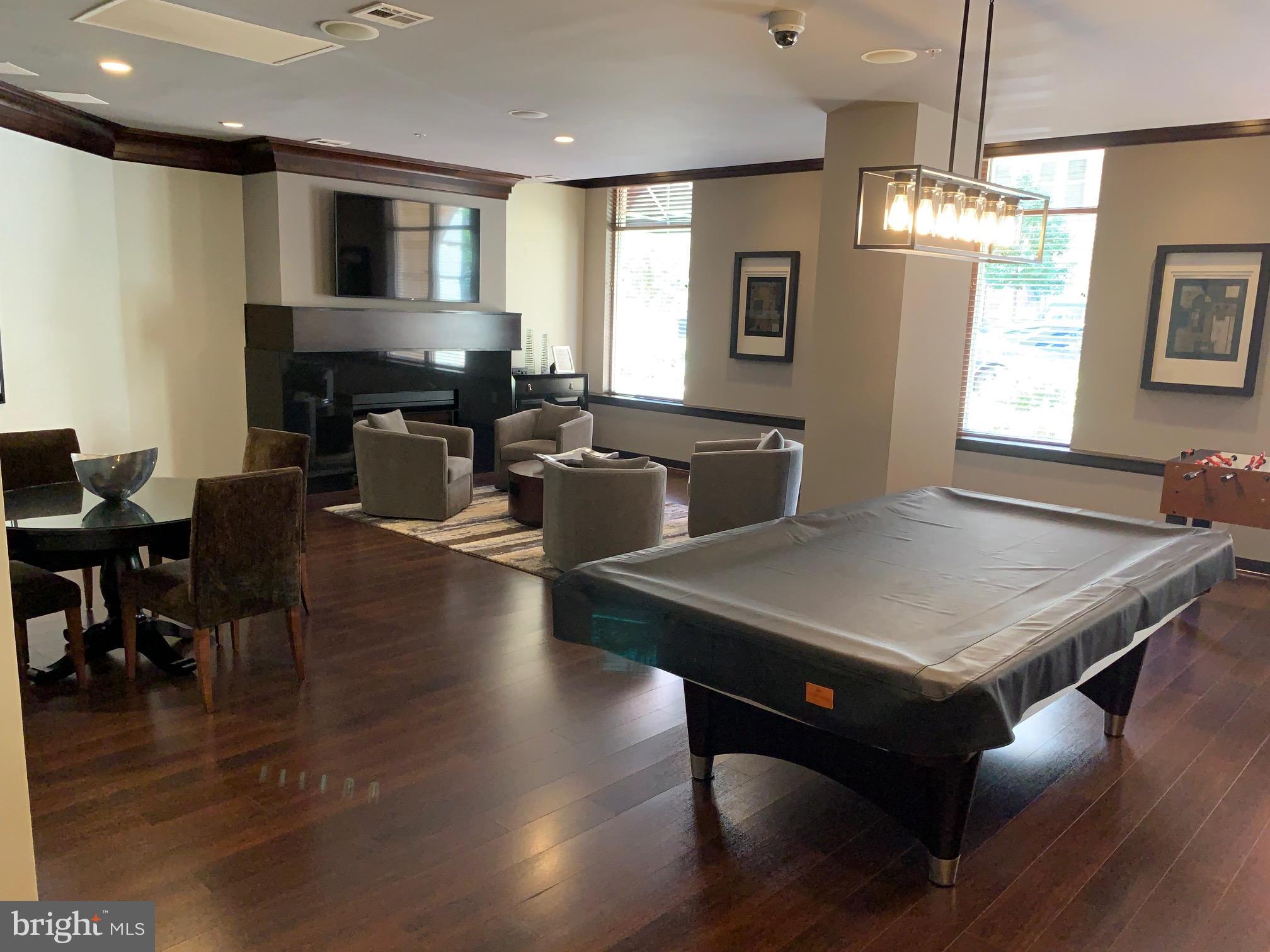 12000 Market Street, Unit 483 Reston, VA 20190 - Photo 6 of 36 Game (starring Billiards and Foosball!) Room