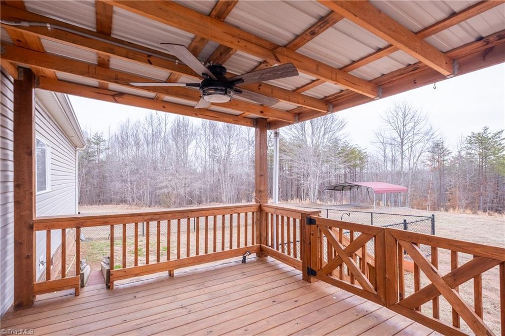 485 Amos Road Madison, NC 27025 - Photo 31 of 37 Covered porch at rear