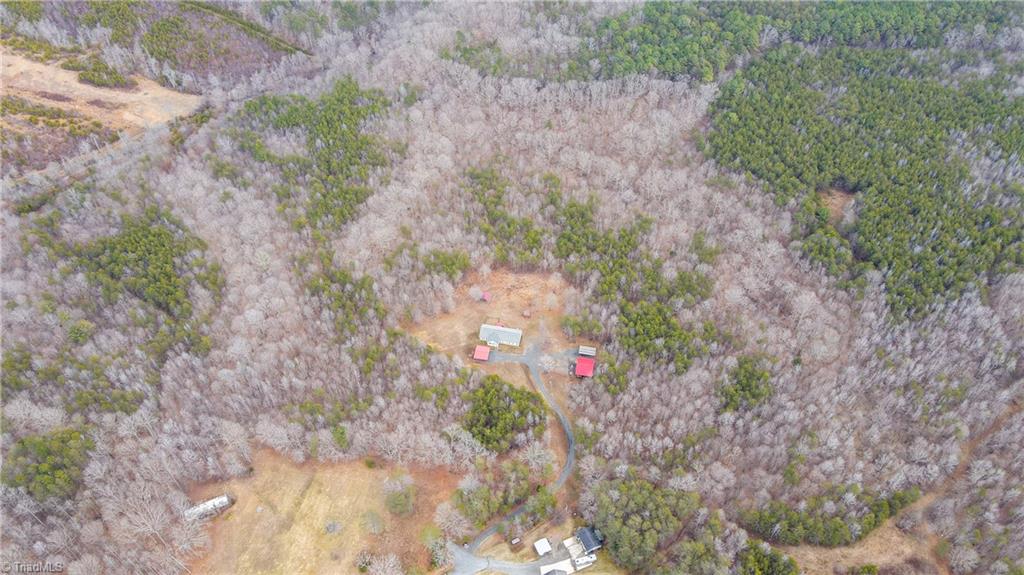 485 Amos Road Madison, NC 27025 - Photo 35 of 37 Aerial View of property