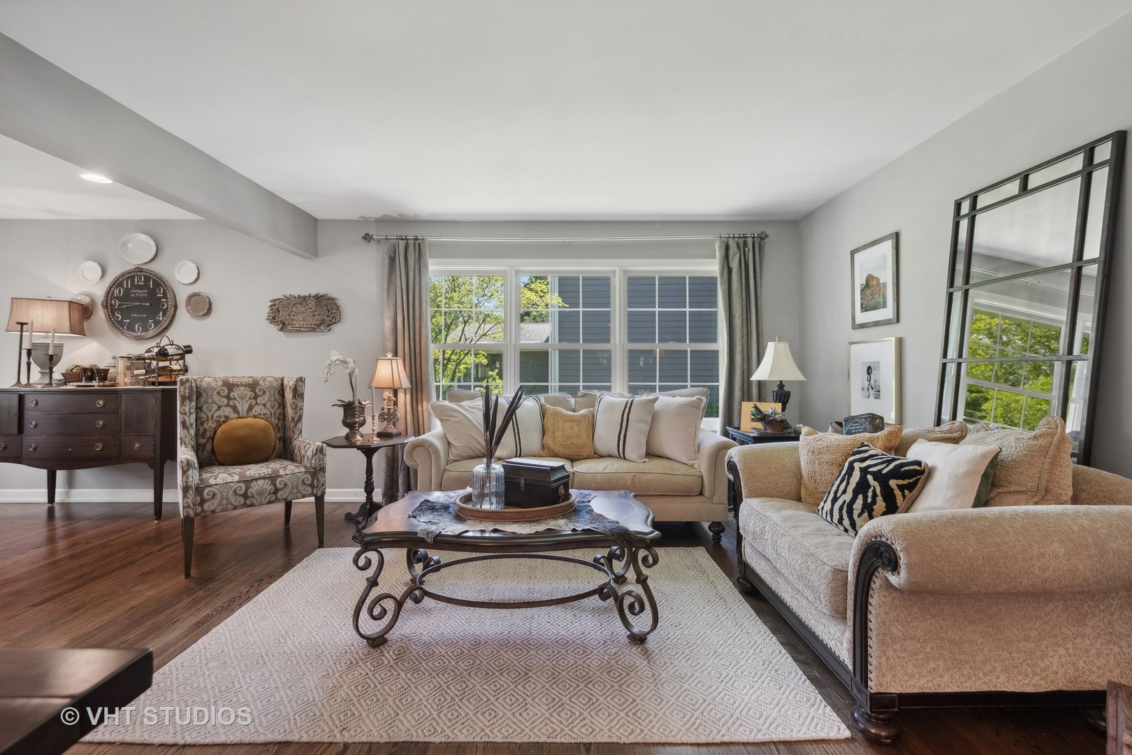 1305 Gamon Road Wheaton, IL 60189 - Photo 15 of 30 a living room with furniture and a large window