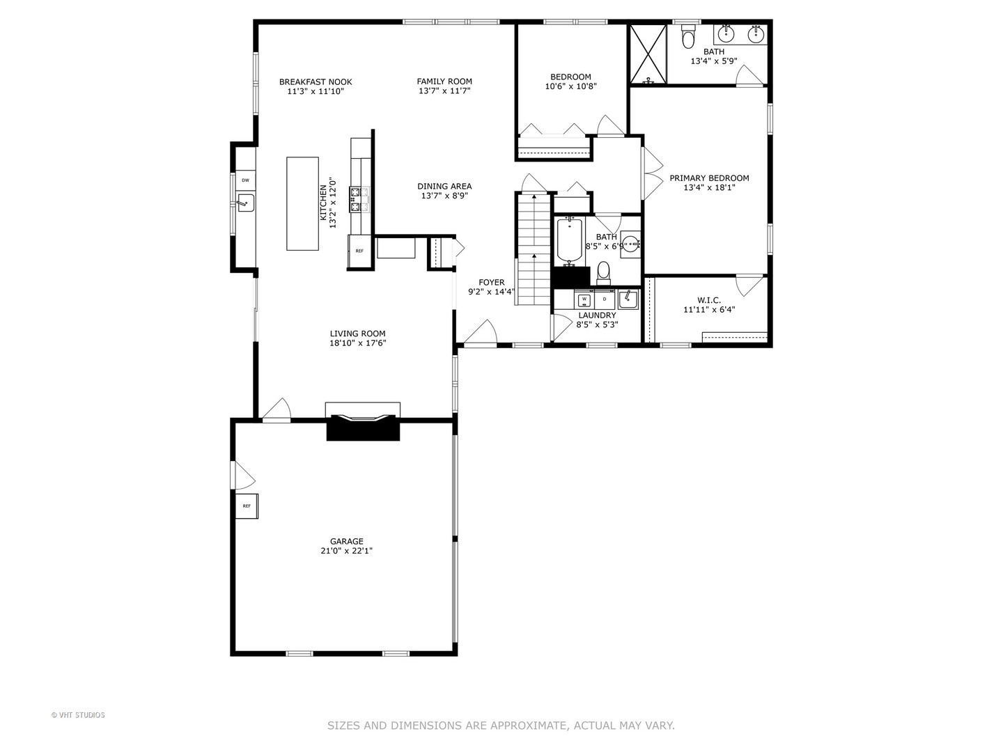 1305 Gamon Road Wheaton, IL 60189 - Photo 29 of 30 a picture of floor plan