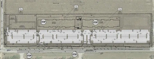 a view of a lake with a ocean view