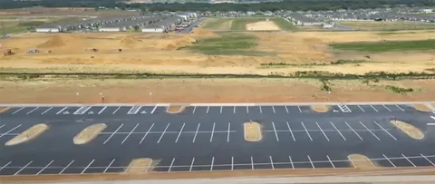 a view of outdoor space with swimming pool