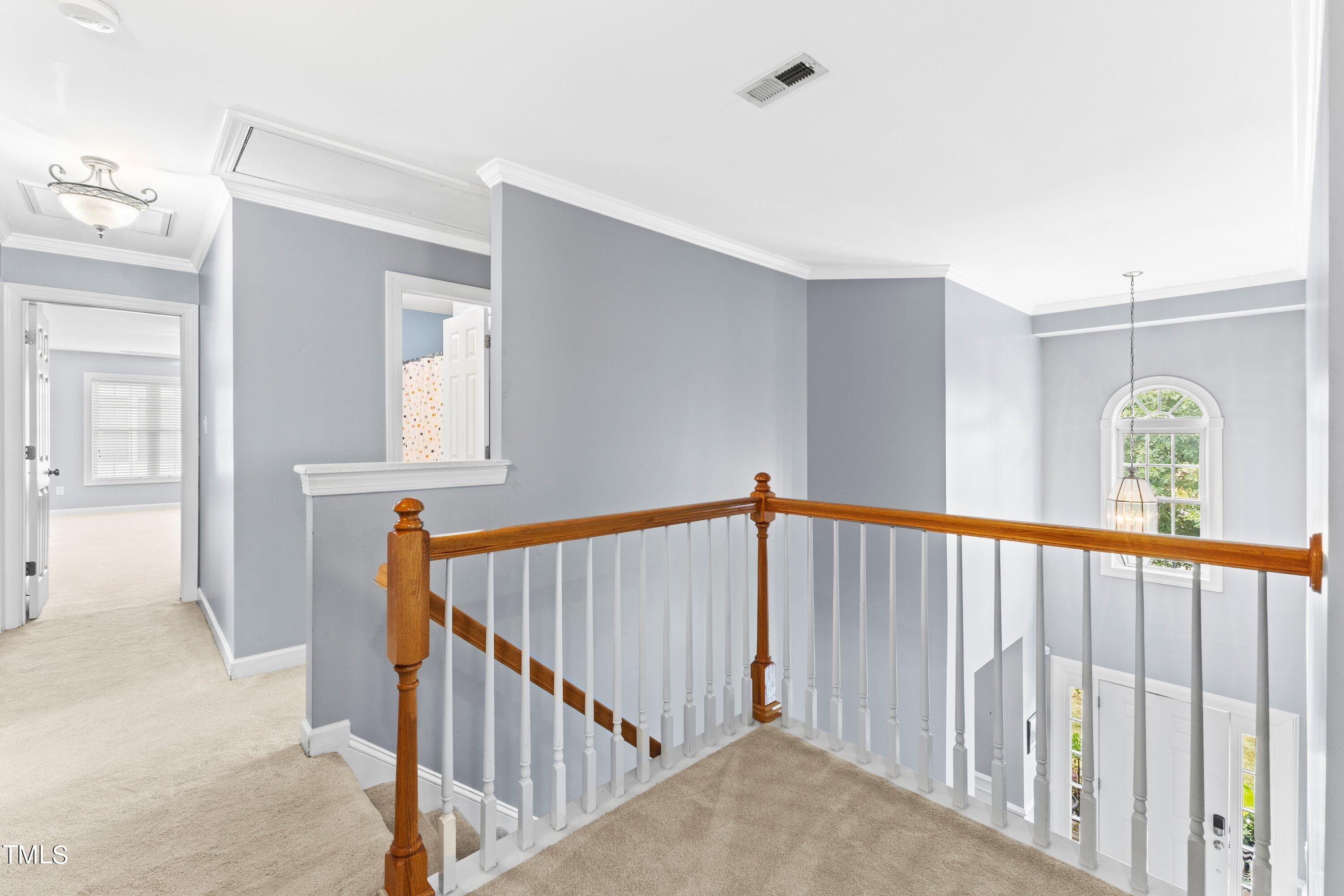 12212 Penrose Trail Raleigh, NC 27614 - Photo 23 of 41 a view of hallway with bedroom