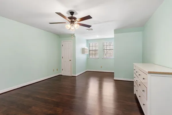 wooden floor in an empty room