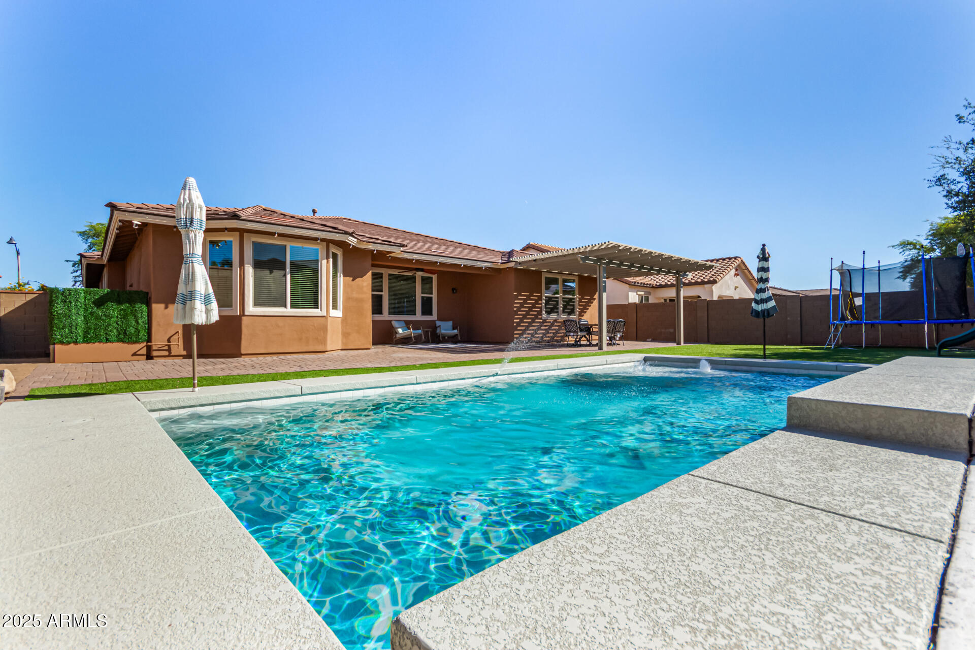 3294 North Springfield Street Buckeye, AZ 85396 - Photo 36 of 43 front view of house with a yard
