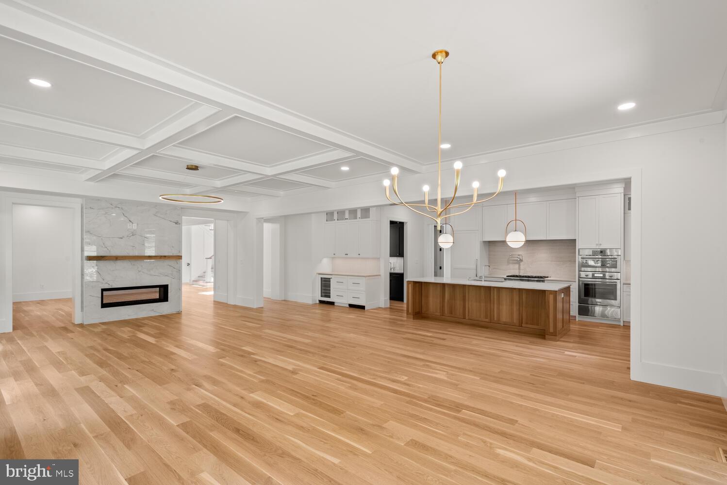 29 Sandringham Road Bala Cynwyd, PA 19004 - Photo 16 of 29 a view of a kitchen with kitchen island a sink stainless steel appliances and a chandelier