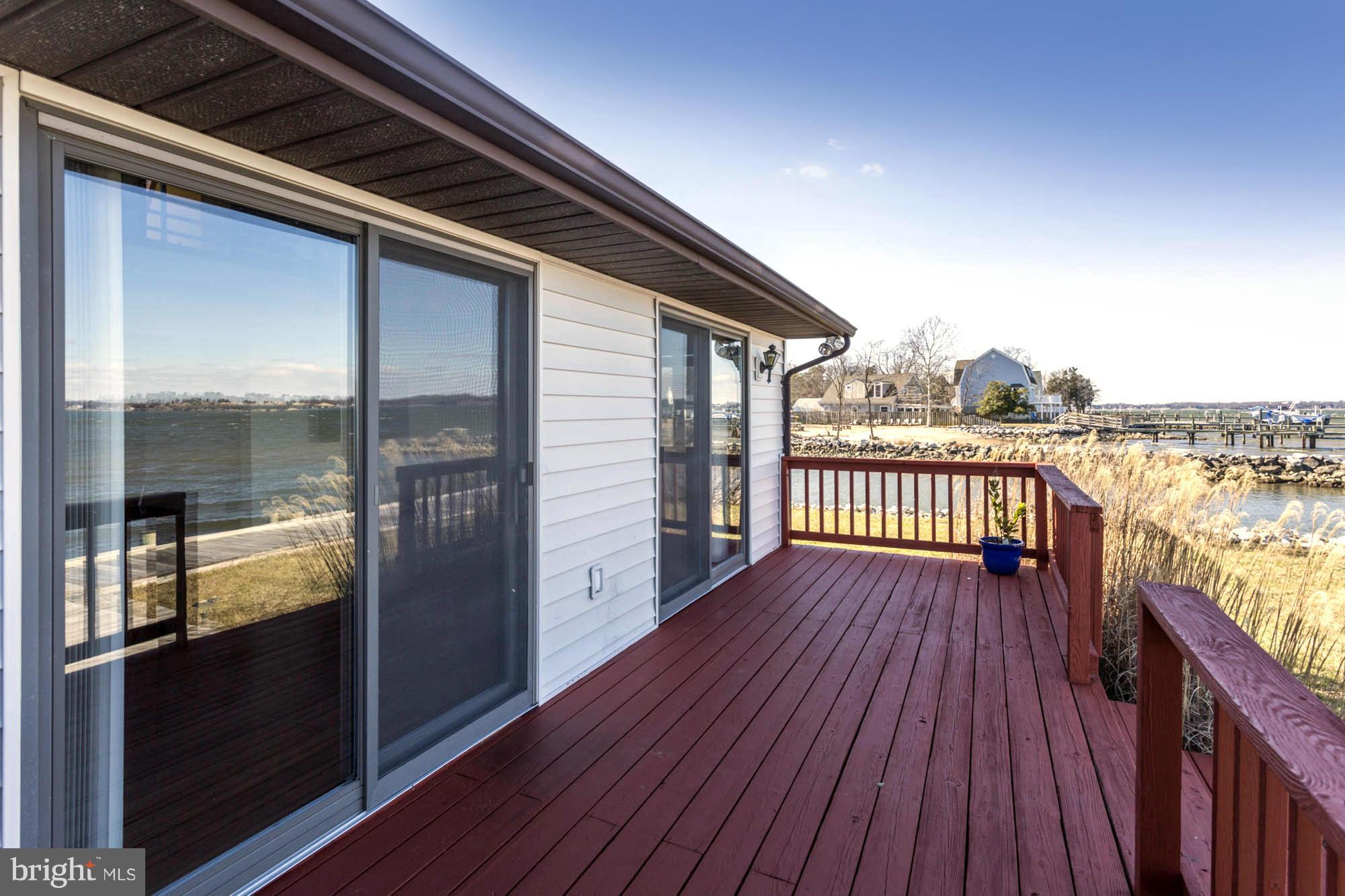 1077 Shore Acres Road Arnold, MD 21012 - Photo 16 of 30 Open Air Deck for Alfresco Dining and Entertaining