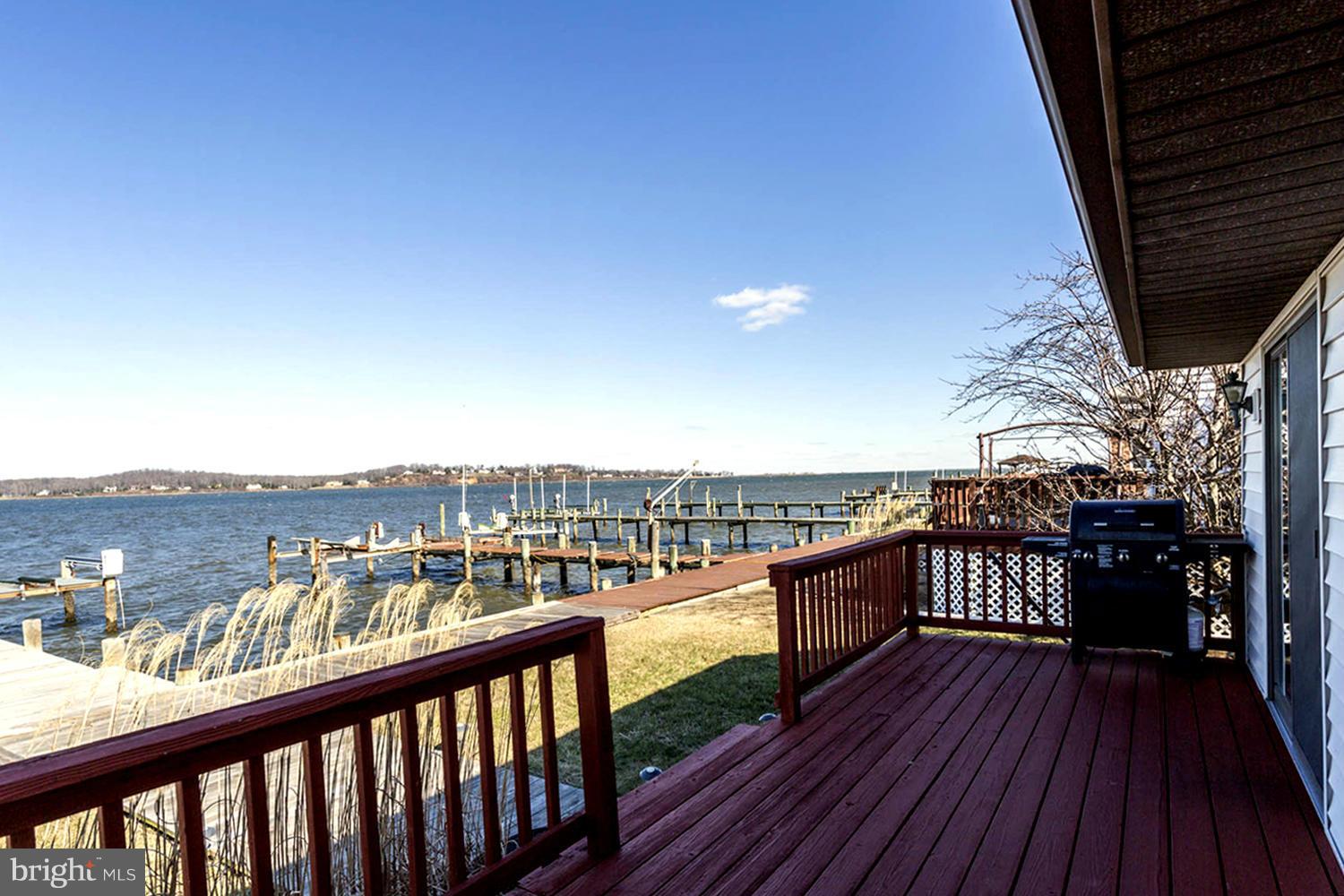 1077 Shore Acres Road Arnold, MD 21012 - Photo 17 of 30 A Grillmaster's Dream Deck Under Sun and Stars