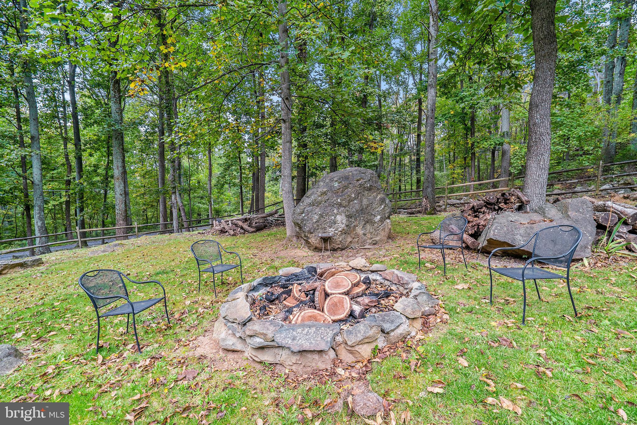 194 Hickory Nut Road Linden, VA 22642 - Photo 33 of 47 Enjoy memories made around the fire!